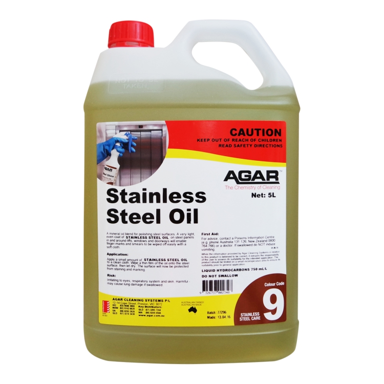 Agar Stainless Steel Oil