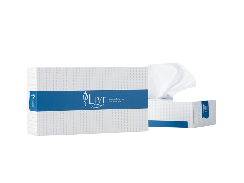 Livi Essentials Facial Tissue – 100s