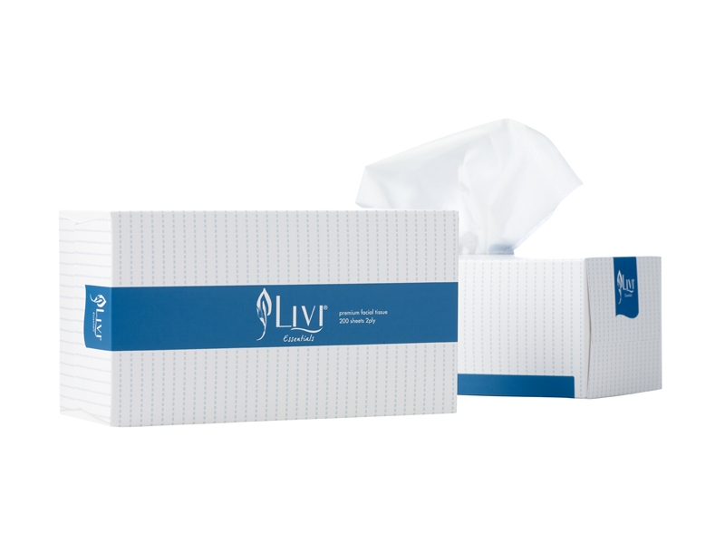 Livi Essentials Facial Tissue – 200s