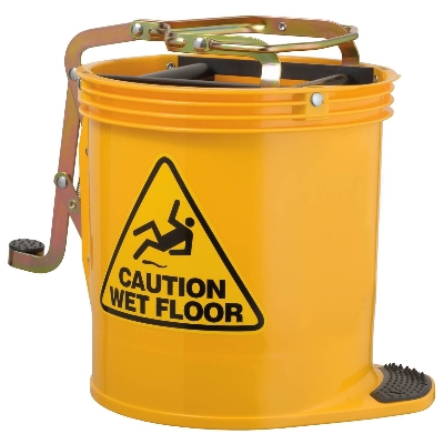 Contractor Wringer Bucket – Yellow