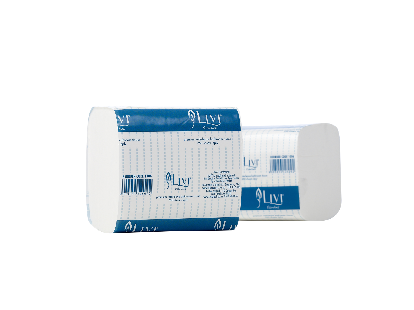 Livi Essentials Interleave Toilet Paper